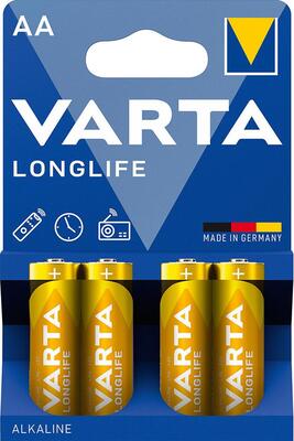 Batéria LONGLIFE VARTA AA 4ks blister