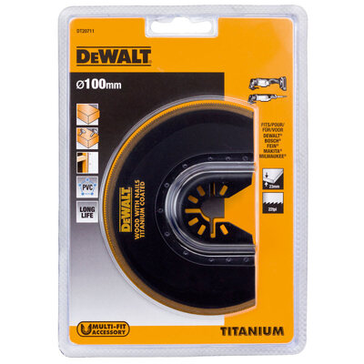 DeWALT TITÁN FŰRÉSZPENGE. KOMPENZÁCIÓS FORGÁSHOZ. 100 mm DWE315 DT20711-hez