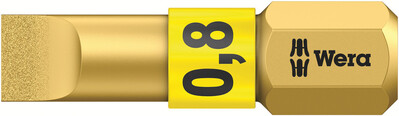 WERA 800/1 BDC Bity, 0.8 x 5.5 x 25 mm