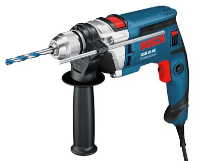 BOSCH GSB 16 RE Professional - 0 601 14E 500 - Jednorýchlostná príklepová vrtačka