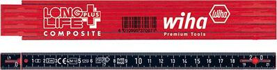 Meter skladací 2M x 15mm elektro Longlife Plus Composit EG III Wiha