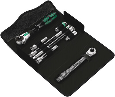 WERA Kraftform Kompakt Zyklop MS1 Metal/Speed 1/4", 8-dielny