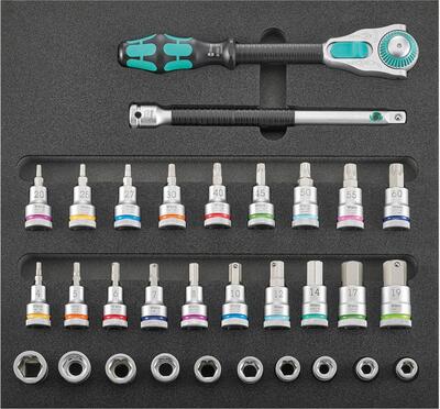 WERA Modul CT 1/3 31 diel gola sada 1/2" Wera