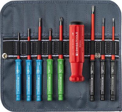 PB SWISS TOOLS Sada výmenných čepelí VDE PB 5218.SU Classic PB Swiss Tools