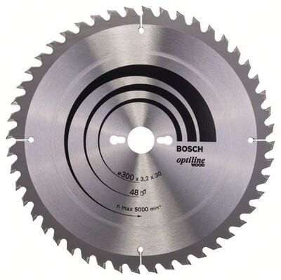 BOSCH Pílový kotúc Optiline Wood 300 x 30 x 3,2 mm, 48