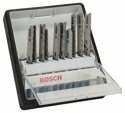 BOSCH 2607010541 - 10-dielna súprava pílových listov do priamociarych píl Robust Line Metal Expert