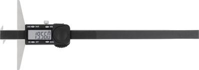 FORTIS Hĺbkomer posuvný digi 300/0,01mm DIN862 IP54 USB obojstranné Fortis