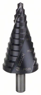 BOSCH Stupnovité vrtáky HSS-AlTiN 6 - 37 mm, 10,0 mm, 93 mm