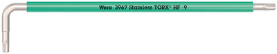 WERA 3967 SXL HF Zástrčný kľúč TORX® Multicolour s pridržiavacou funkciou, dlhý, nerezová oceľ, TX 9 x 10