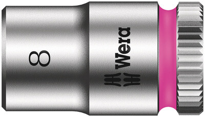 WERA 8790 HMA Nástrčná hlavice Zyklop, upínacia časť 1/4", 8 x 23 mm