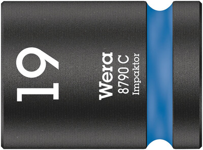 WERA 8790 C Impaktor Nástrojová hlavica, upínacia časť 1/2", 19 x 38 mm