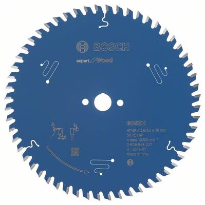 BOSCH 2608644037 - Pílový kotúc Expert for Wood 184 x 16 x 2,6 mm, 56