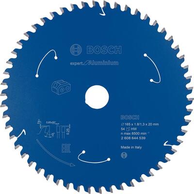 BOSCH Kotúč pilový 165 x 1,8 x 20mm Z54 TF TK Bosch