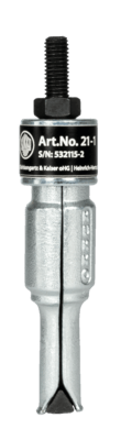 KUKKO 2-čeľusťový vnútorný vyťahovač 21-1 s rozšírením 12 mm - 16 mm, 25 mm hĺbka nasadenia