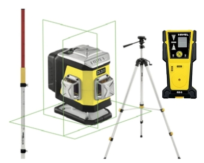 NIVEL SYSTEM Krížový laser 3×360° s červeným lúčom CL3R