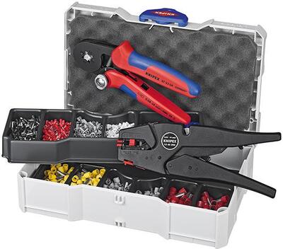 KNIPEX Sada dutiniek s kliešťami / 979010 Knipex
