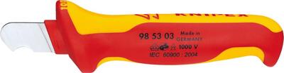 KNIPEX Nôž odizolovací 155mm / čepeľ 28mm VDE / 985303 Knipex