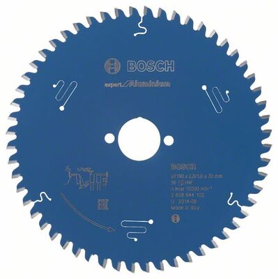 BOSCH 2608644102 - Pílový kotúc Expert for Aluminium 190 x 30 x 2,6 mm, 56