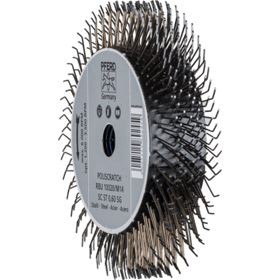 PFERD TOOLS Kolesové kefy POS RBU 10020/M14 SC ST 0,60
