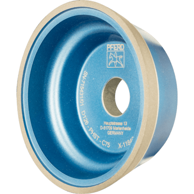 PFERD TOOLS Diamantové / CBN nástroje s živicovou väzbou 11V9 100-3-10-20 D 126 PHST C75