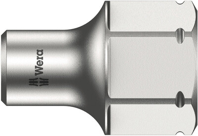 WERA 8790 FA nástrčná hlavice ("ořech") Zyklop s pripojovacím rozmerom 1/4" a pripojovacím šesťhranom Hex