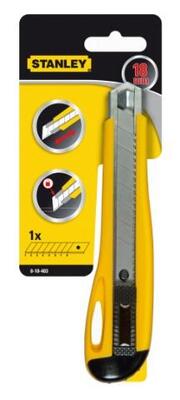 STANLEY Nuž plastový s odlamovací cepelou 18 mm 0-10-403