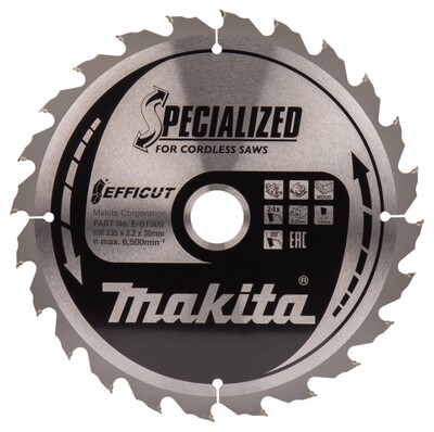 MAKITA E-01909 - PILOVÝ KOTÚČ EFFICUT