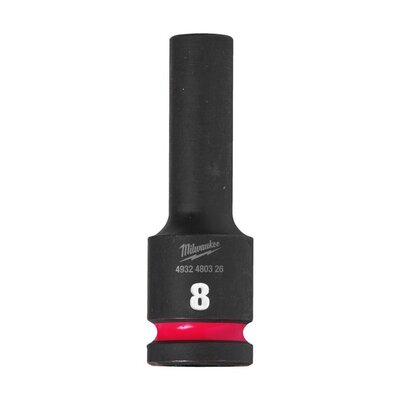 MILWAUKEE NÁSTRČNÝ KĽÚČ 1/2" - HEX 8 SHOCKWAVE™ PREDĹŽENÝ 4932480326