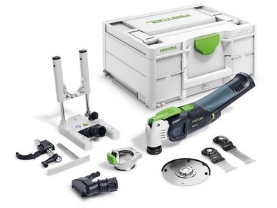 FESTOOL Akumulátorový oscilátor OSC 18 E-Basic-Set VECTURO 576592
