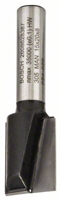 BOSCH Drážkovací frézy 8 mm, D1 15 mm, L 20 mm, G 51 mm