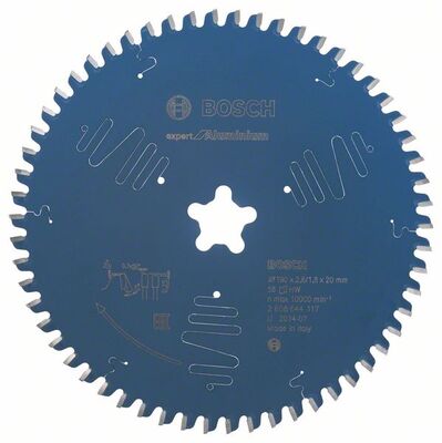 BOSCH 2608644117 - Pilový kotouc Expert for Aluminium 190 x 2,6 mm, 58