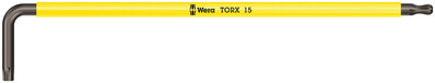 WERA 967 SPKXL Zástrčný kľúč TORX® Multicolour, dlhý, TX 15 x 123 mm