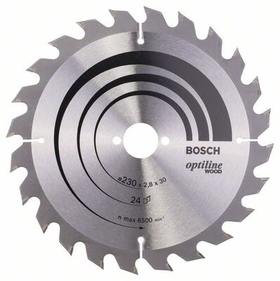 BOSCH Pílový kotúc Optiline Wood 230 x 30 x 2,8 mm, 24