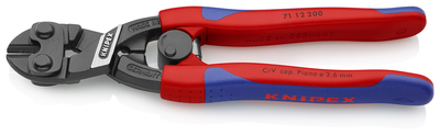 KNIPEX 71 12 200 SB CoBolt® Kompaktné pákové kliešte so štíhlymi multi-komponentnými úchopmi čierne 