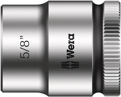 WERA 8790 HMB Nástrčná hlavice Zyklop, upínací část 3/8", 5/8" x 30 mm