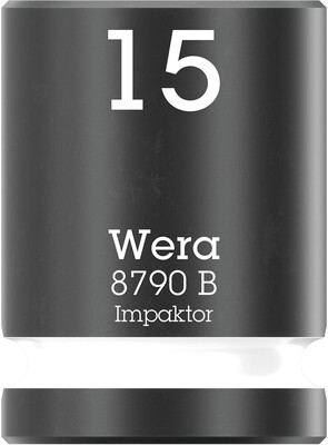WERA 8790 B Nástrojová hlavica Impaktor s pripojovacím rozmerom 3/8", 15 x 30 mm