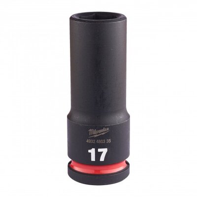 MILWAUKEE NÁSTRČNÝ KĽÚČ SHOCKWAVE 1/2" PREDĹŽENÝ HEX 17 MM 4932480335