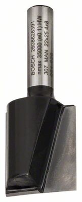 BOSCH Drážkovací frézy 8 mm, D1 22 mm, L 25 mm, G 56 mm