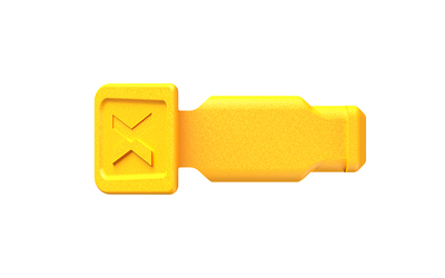 KNIPEX 00 61 10 CY Klipy ColorCode žltá (10 kusov)  21 mm