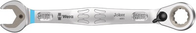 WERA 6001 Ráčnový očkoplochý kľúč, prepínateľná ráčnová mechanika, palcový, 11/16" x 234 mm