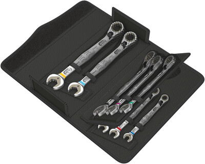 WERA 6001 Joker Switch 8 Imperial Set 1 Sada ráčnových očkoplochých kľúčov, palcový, 8 dielny