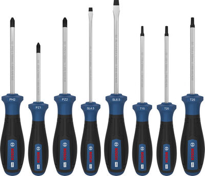 BOSCH SL/TX PRO csavarhúzó készlet, 8 db - 1600A039PF