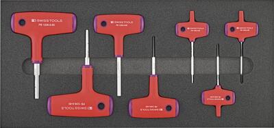 PB SWISS TOOLS Modul CT 2/3 7 diel skrutkovačov imbus T-rúčka PB Swiss Tools