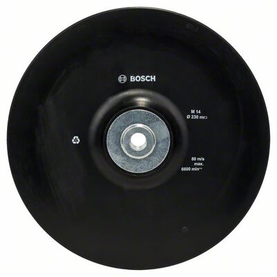 BOSCH Pryžový tanier 230 mm, 6 650 ot/min