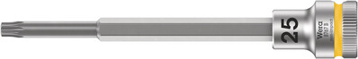 WERA 8767 B Hlavice s bitem TORX® Zyklop s upínacou časťou 3/8", s extra štíhlym profilom, TX 25 x 107 mm