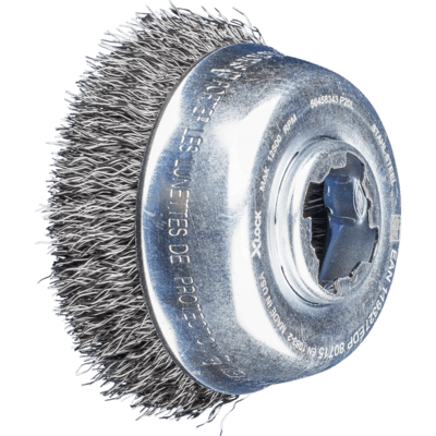 PFERD TOOLS závitové pohárové kefy POS TBU 75/X-LOCK ST 0,30