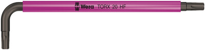 WERA 967 SL TORX® HF zástrčné kľúče Multicolour s pridržiavacou funkciou, TX 20 x 96 mm