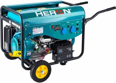 HERON Elektrocentrála benzinová a plynová 1F, 5,5kW, elektrický start 8896318