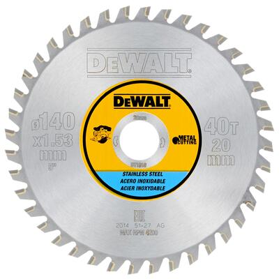 DeWALT Pílový kotúc na kov 140/20 40z DT1918