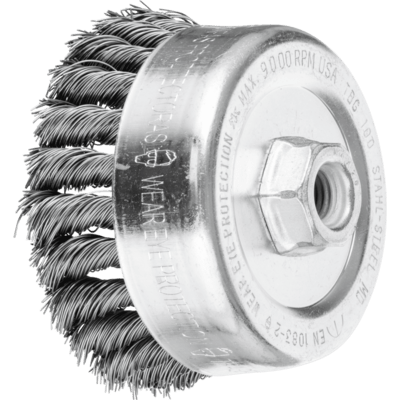 PFERD TOOLS závitové pohárové kefy TBG 100/M14 ST 0,50